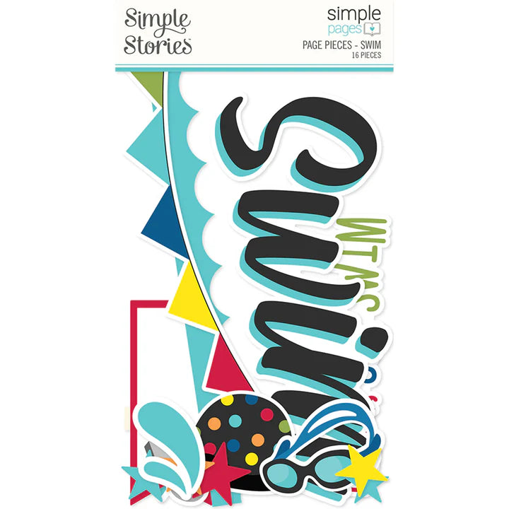 Simple Stories - Swim Page Pieces