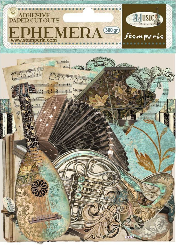 Stamperia Music Collection & book structure kit