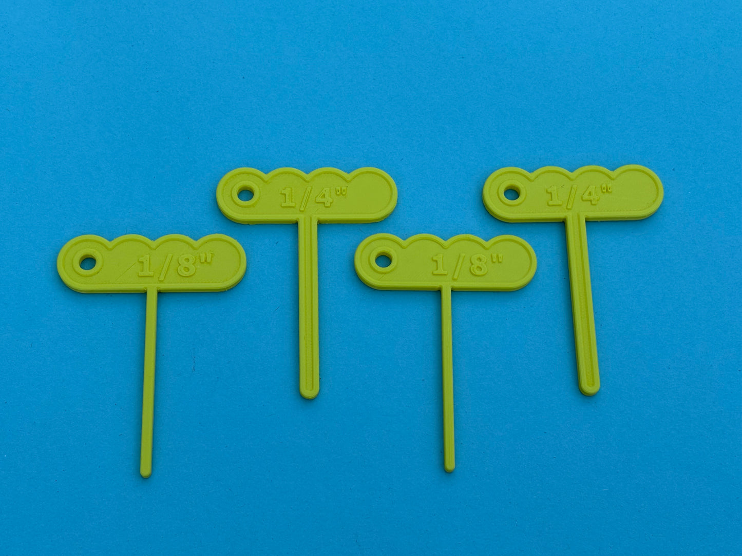 Set of 4 Hinge Spacers for book making