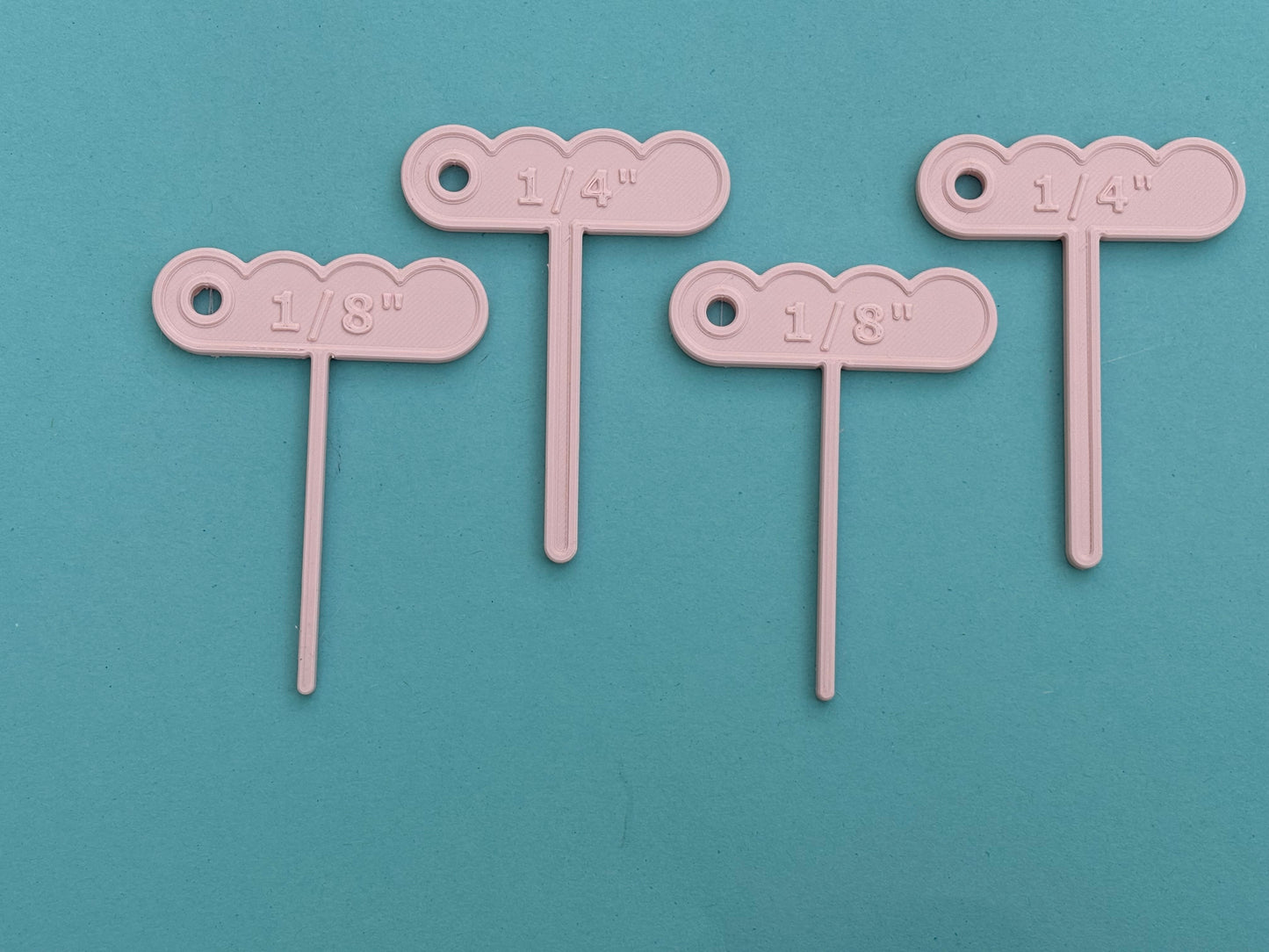 Set of 4 Hinge Spacers for book making