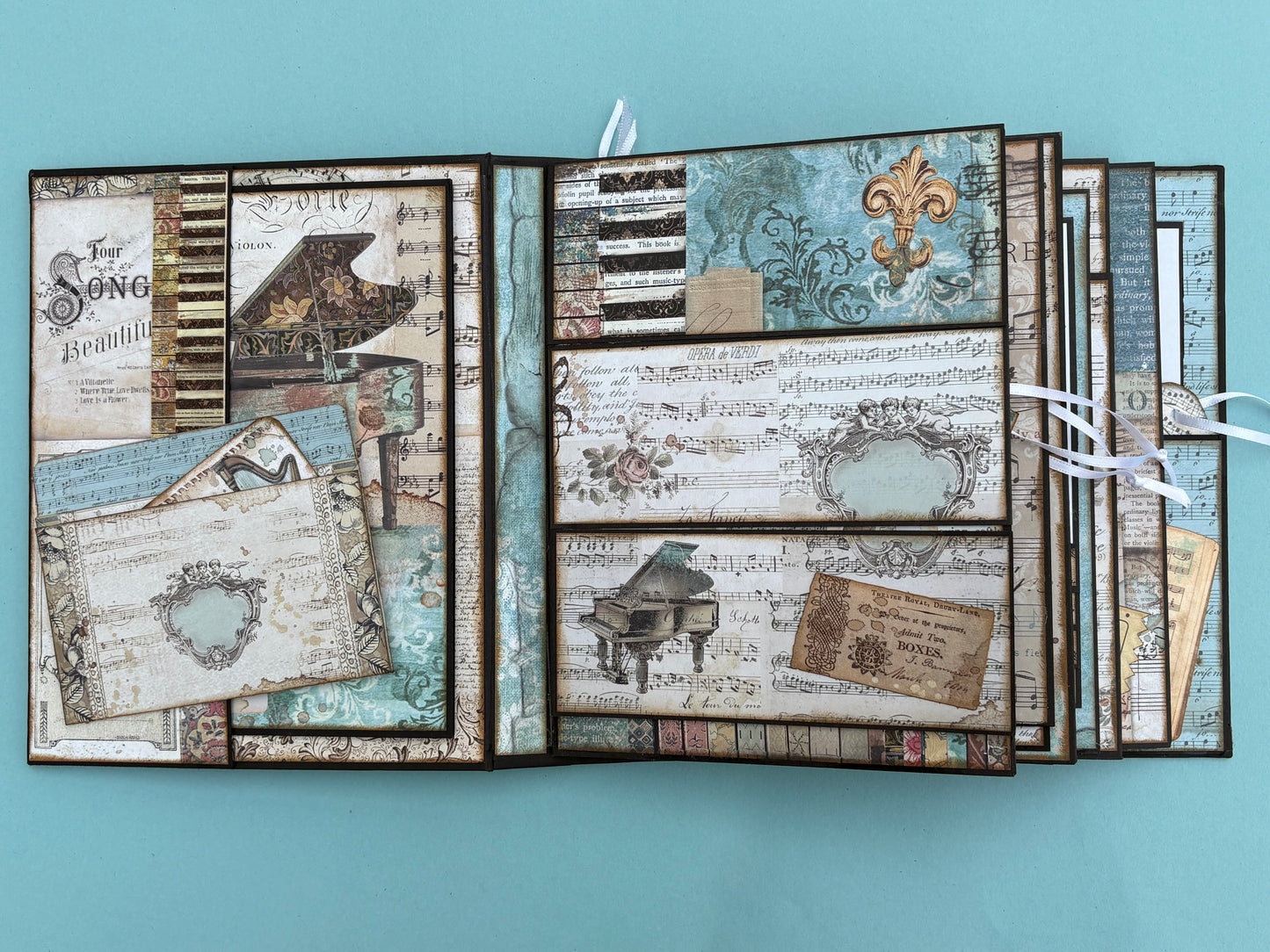 Stamperia Music Collection & book structure kit