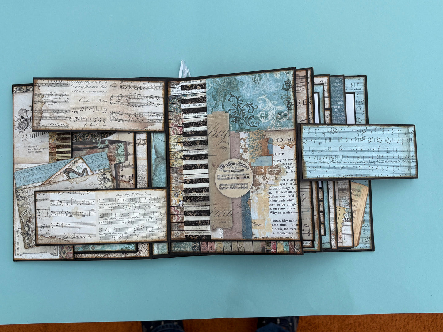 Stamperia Music Collection & book structure kit