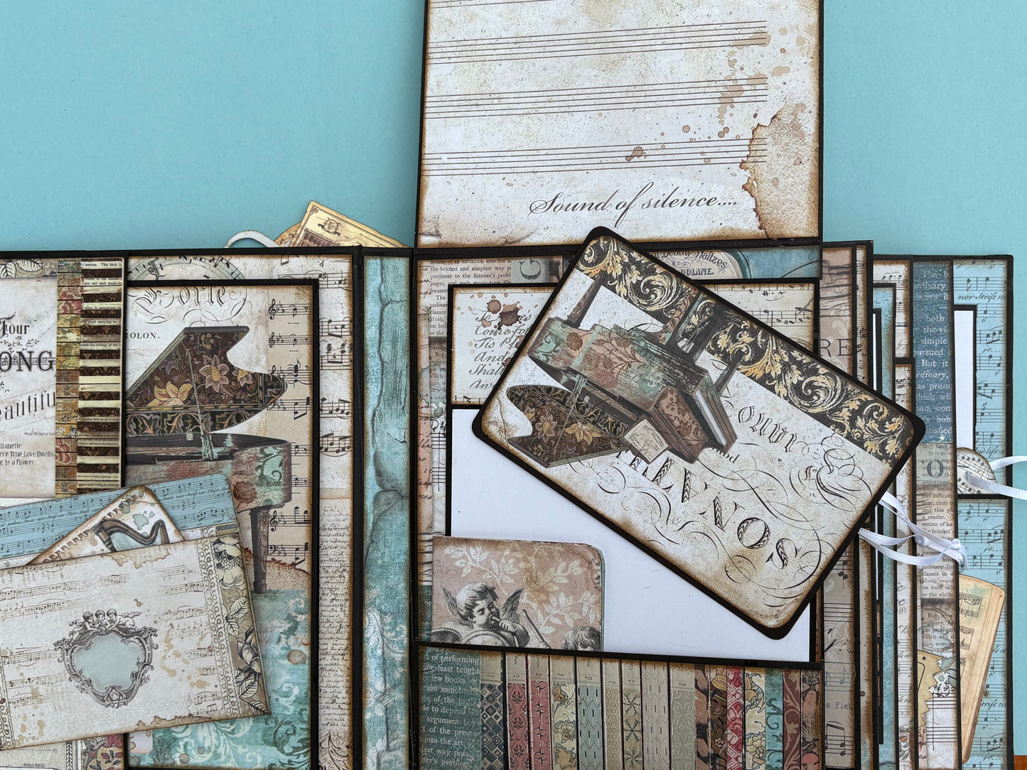 Stamperia Music Collection & book structure kit