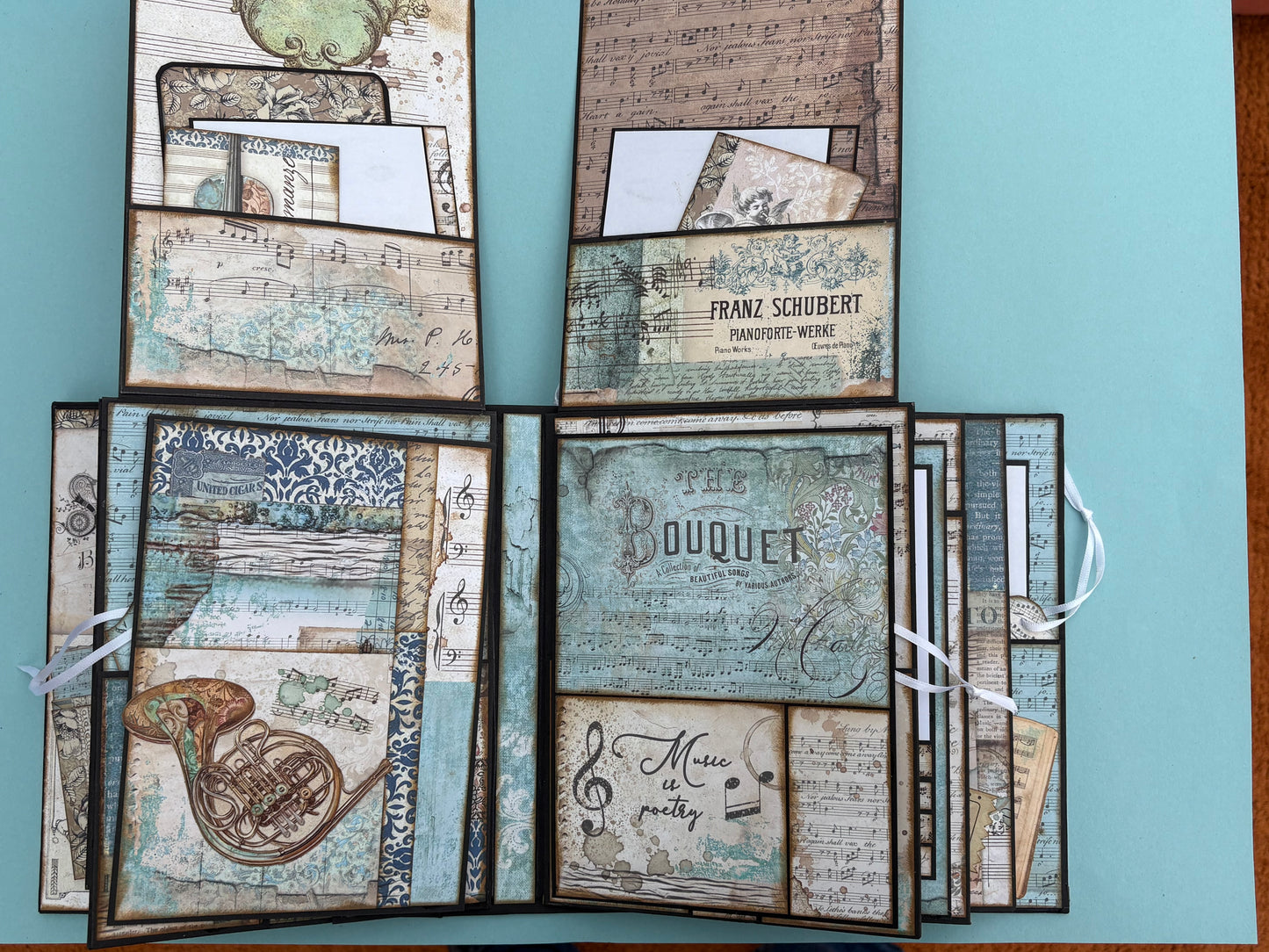 Stamperia Music Collection & book structure kit