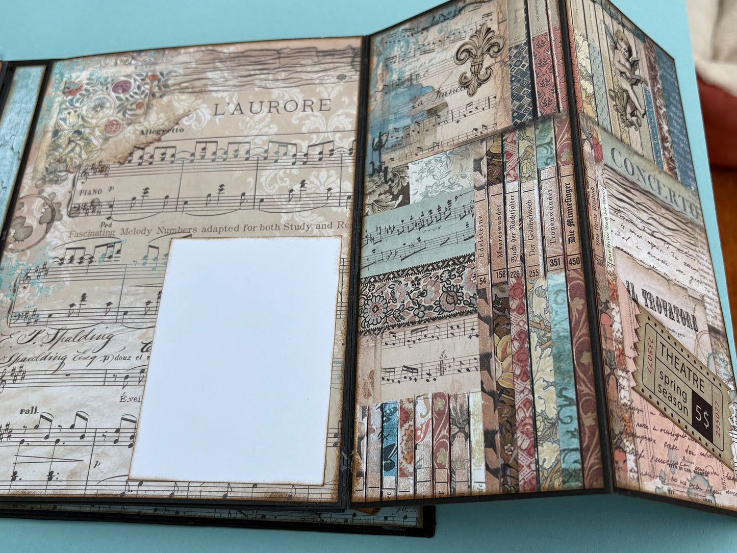 Stamperia Music Collection & book structure kit