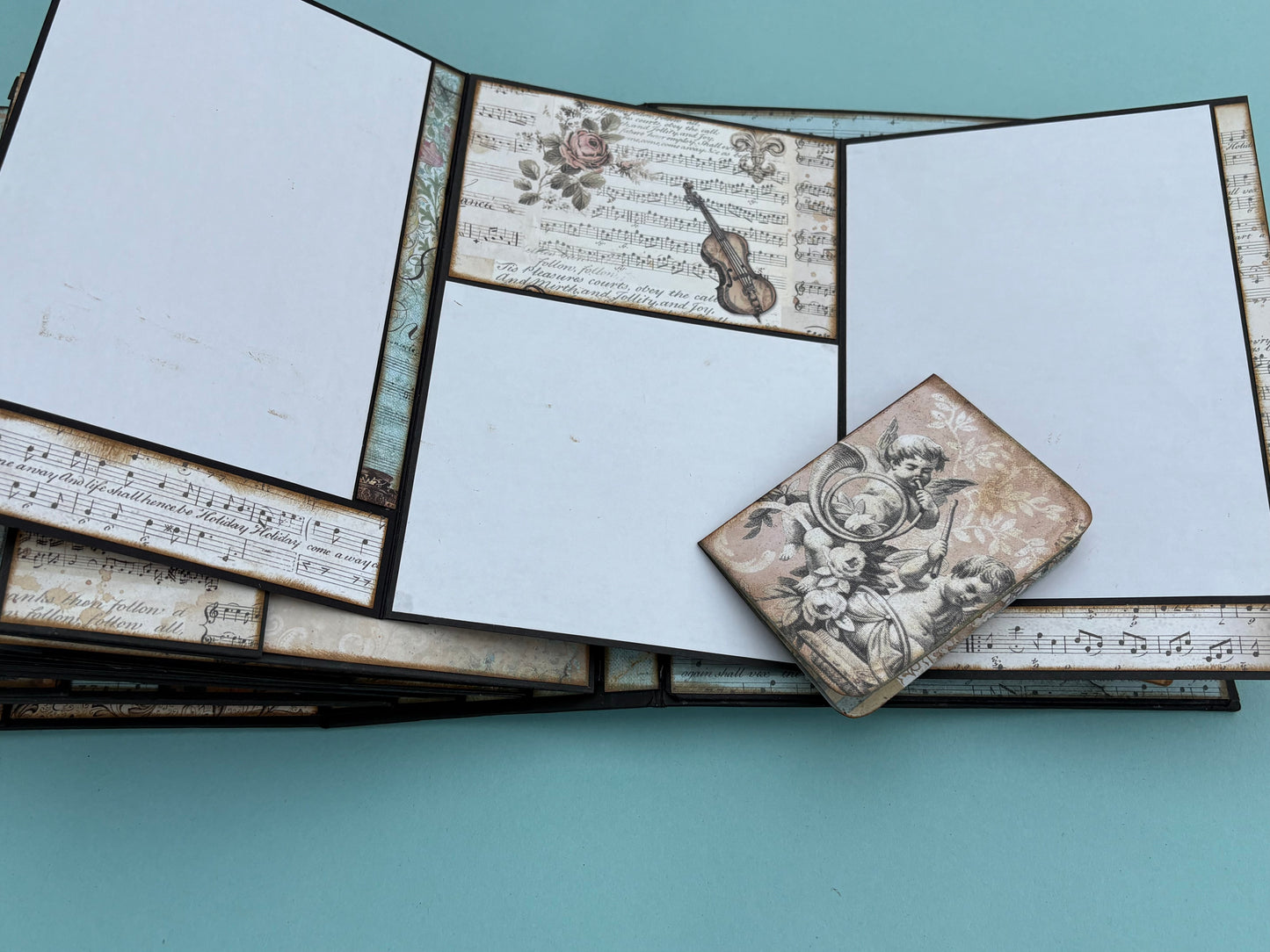 Stamperia Music Collection & book structure kit