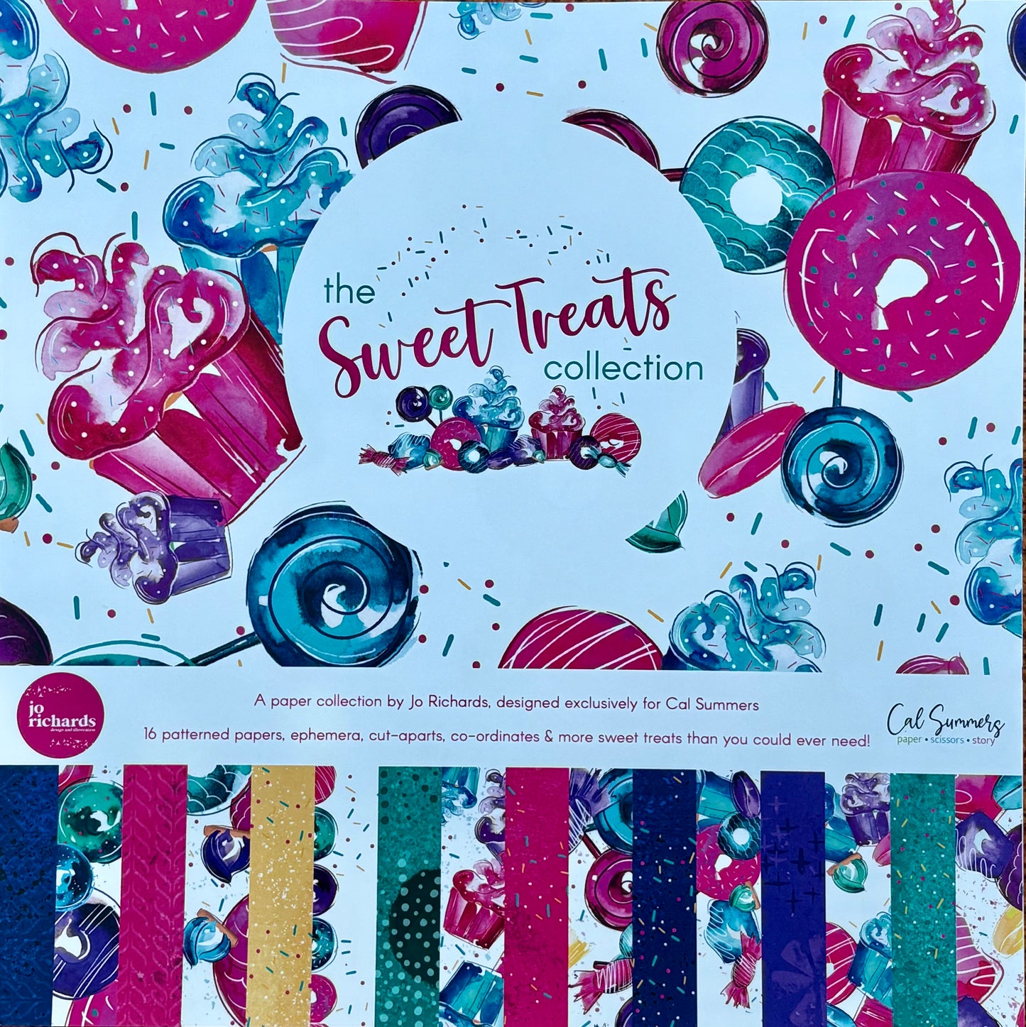 Cal's Sweet Treats Paper Collection 12x12"