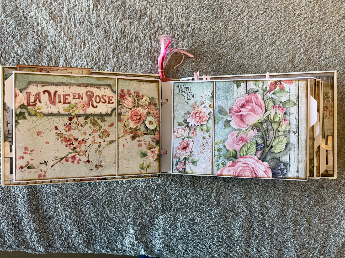 Stamperia House of Roses INSD Book Kit