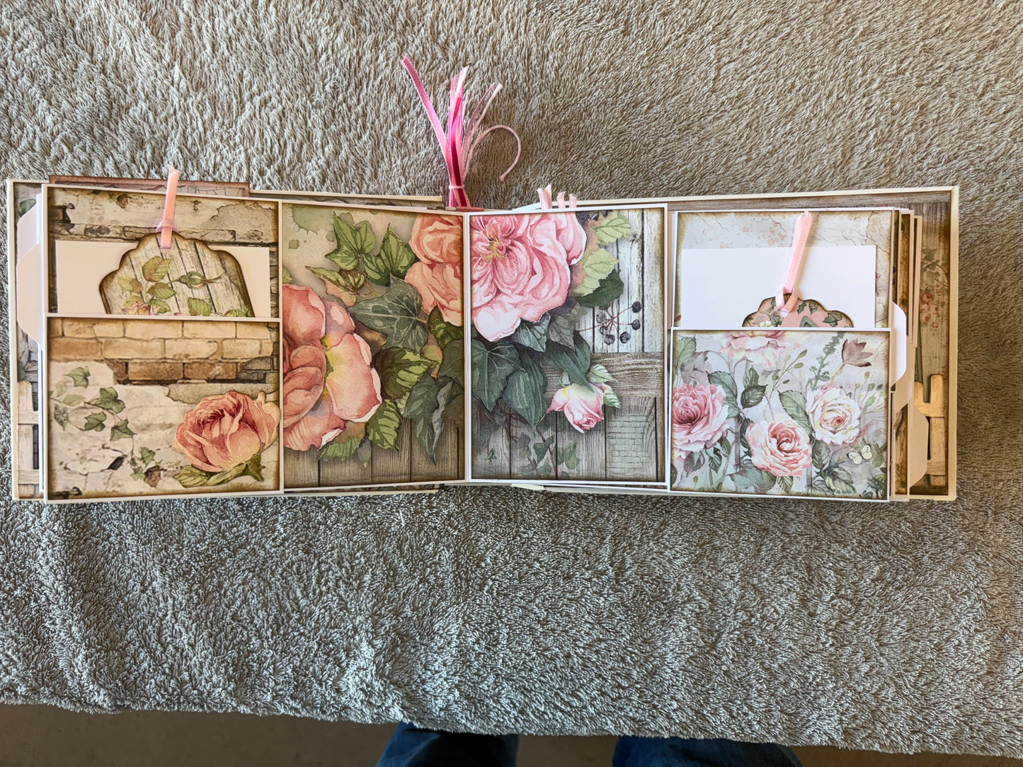 Stamperia House of Roses INSD Book Kit