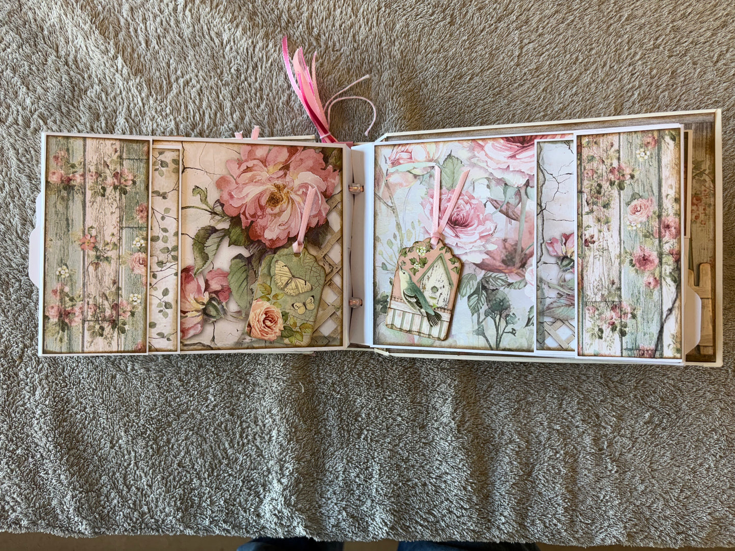 Stamperia House of Roses INSD Book Kit