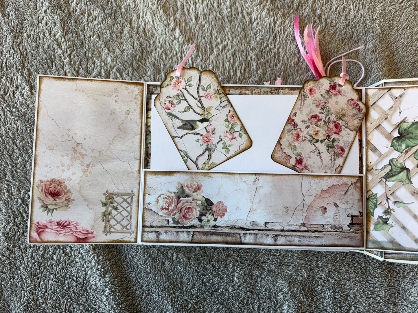 Stamperia House of Roses INSD Book Kit