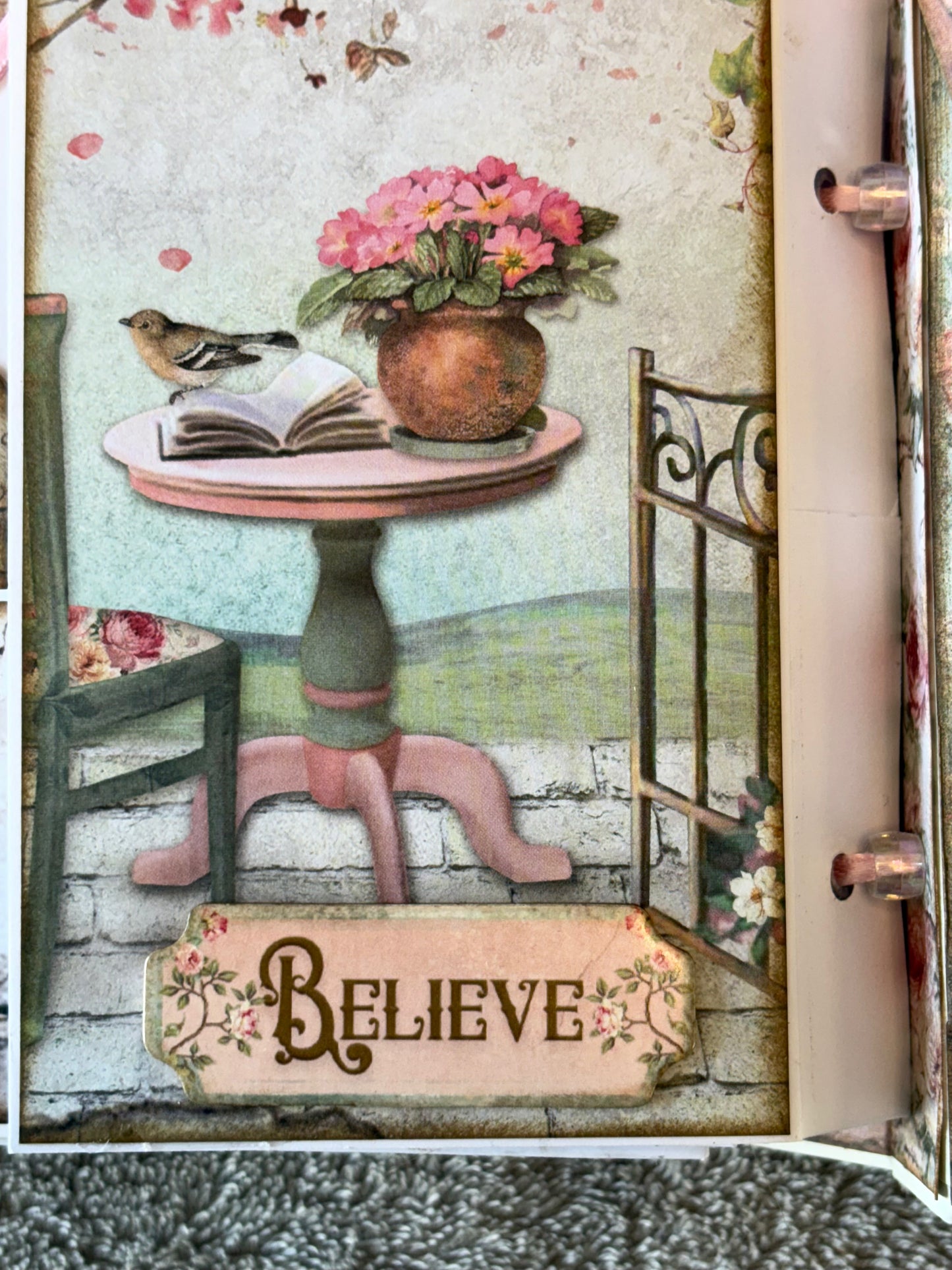 Stamperia House of Roses INSD Book Kit