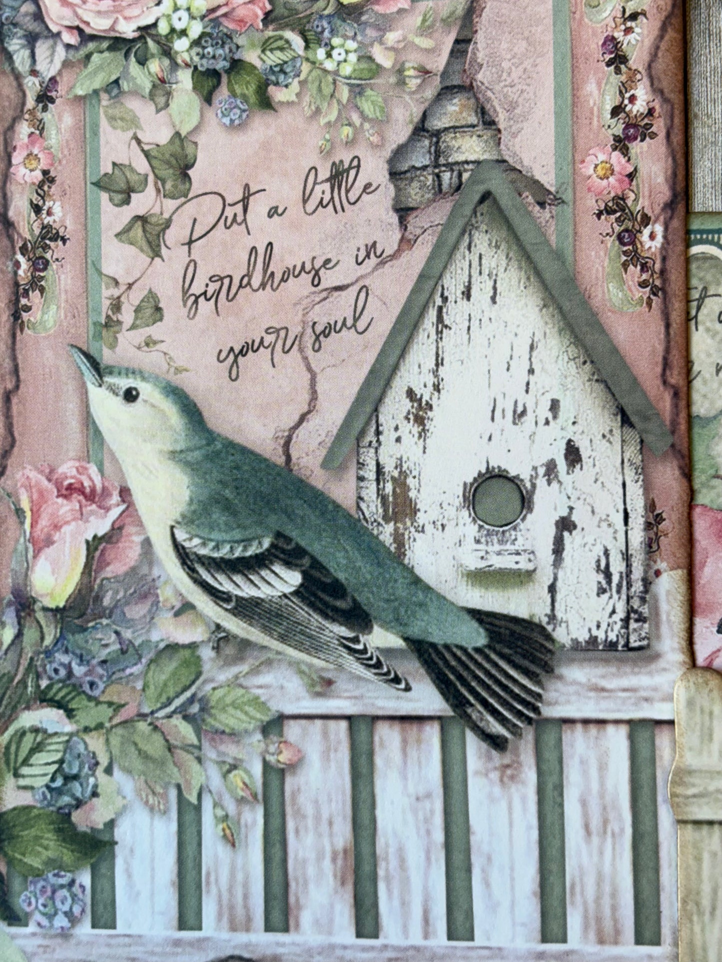 Stamperia House of Roses INSD Book Kit