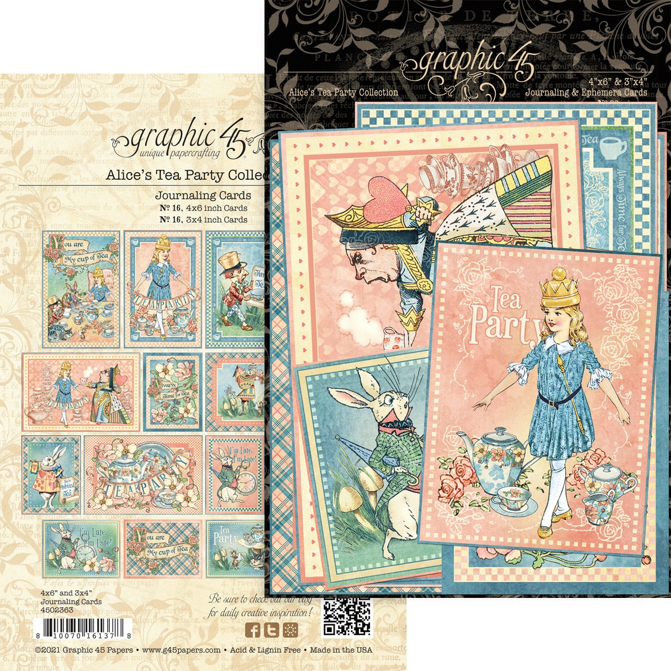 Graphic 45 Alices Tea Party Bundle