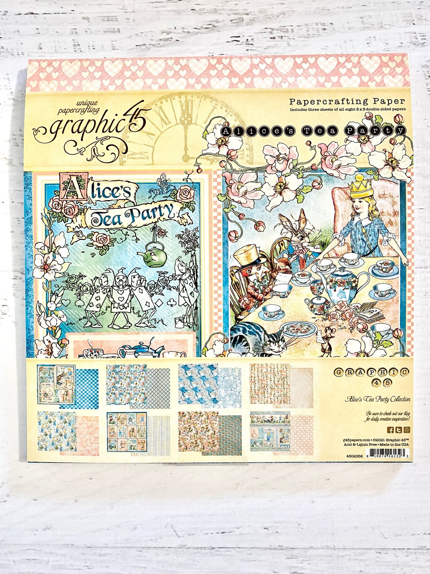 Graphic 45 Alices Tea Party Bundle
