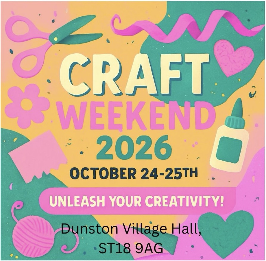October Craft weekend.