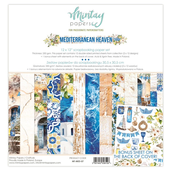 Mintay Medditerranian Heaven & Book Structure Kit