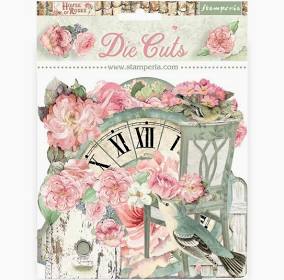 Stamperia House of Roses INSD Book Kit