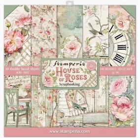 Stamperia House of Roses INSD Book Kit