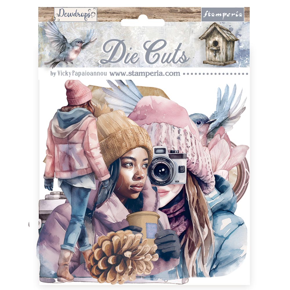 Stamperia Dewdrops Collection & Structure Kit