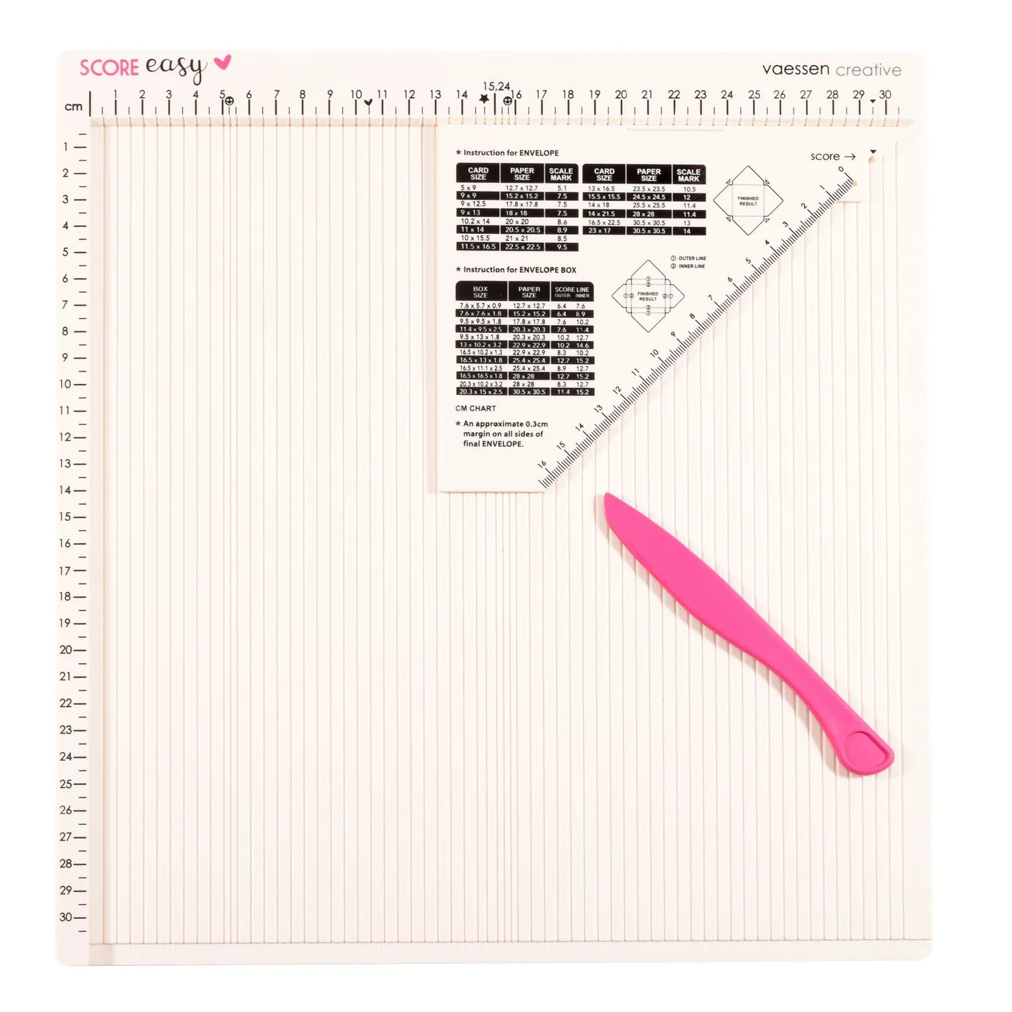 Vaessen Creative • Score Easy Large Multi-Purpose Scoring Board cm