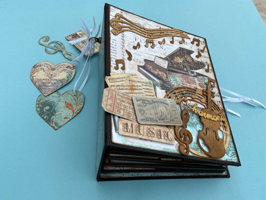 Stamperia Music Collection & book structure kit