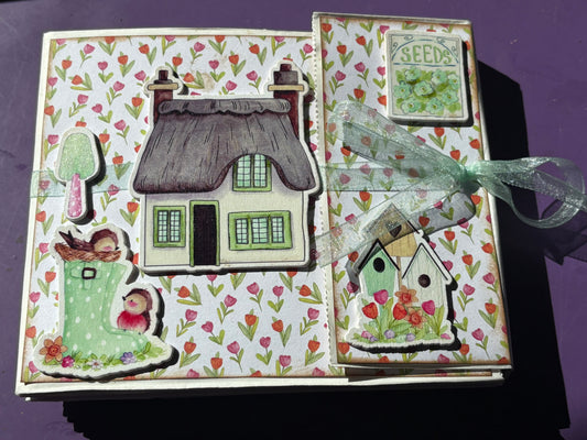 Craft Consortium Cottage Garden Mini Book Kit