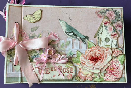 Stamperia House of Roses INSD Book Kit