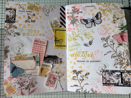 Mixed Media/Art Journal/ Call it what you want, play kit :-