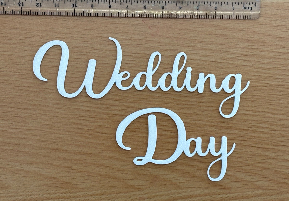 Wedding Day Embelishment