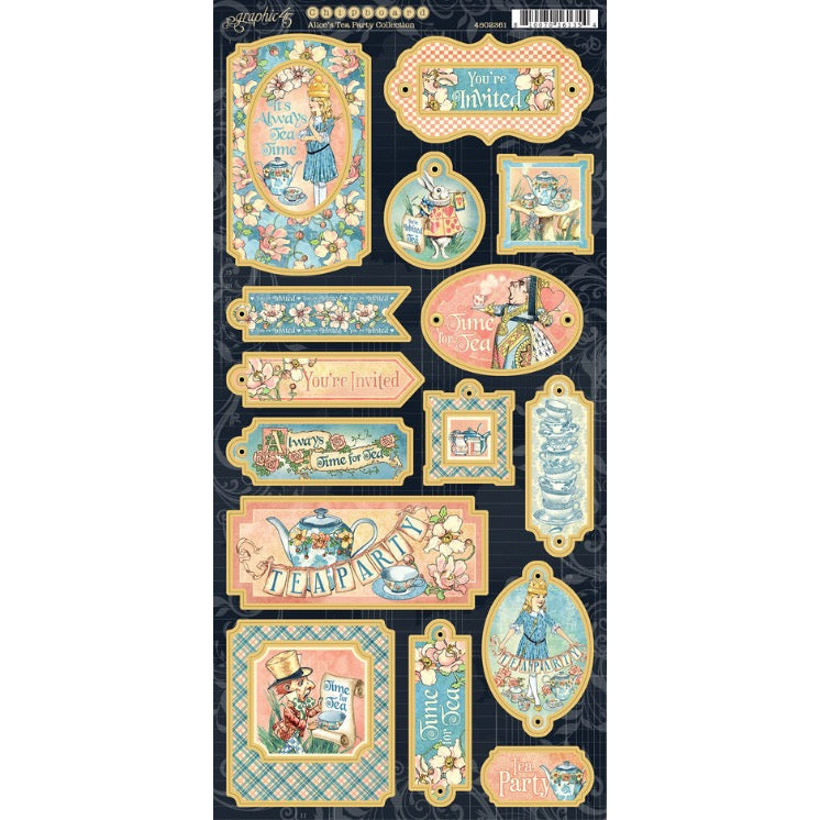 Graphic 45 Alices Tea Party Bundle