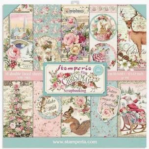 Stamperia Pink Christmas Paper Pads