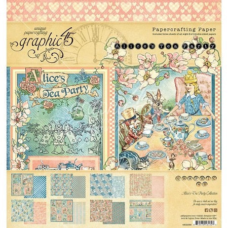 Graphic 45 Alices Tea Party Bundle