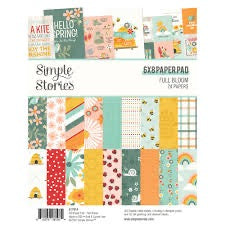 Simple Stories Full Bloom  Book Making kit