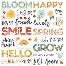 Simple Stories Full Bloom  Book Making kit