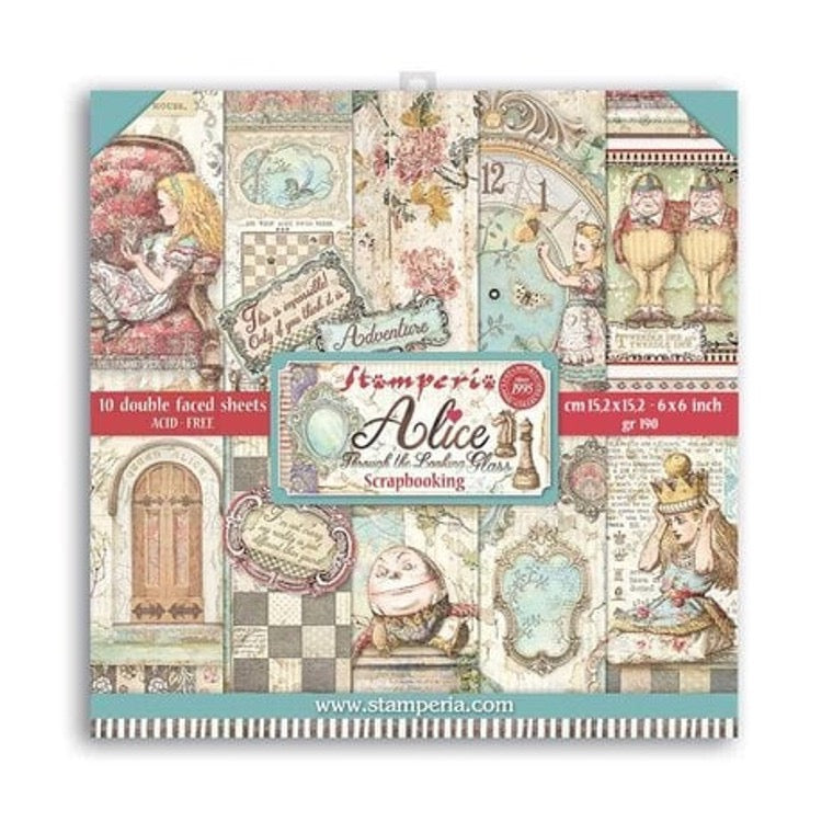 Stamperia Alice Through the Looking Glass Bundle