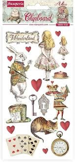 Stamperia Alice Through the Looking Glass Bundle