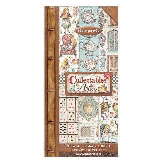 Stamperia Alice Through the Looking Glass Bundle