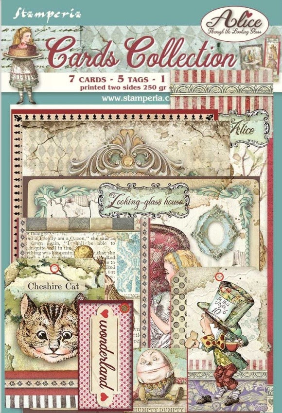 Stamperia Alice Through the Looking Glass Bundle