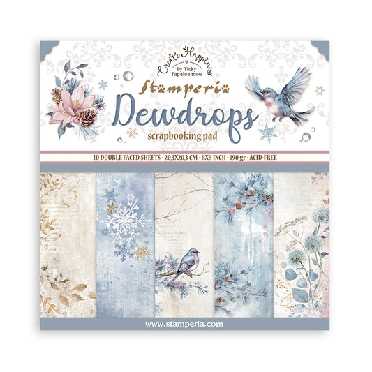 Stamperia Dewdrop 12 x 12" Paper Pad