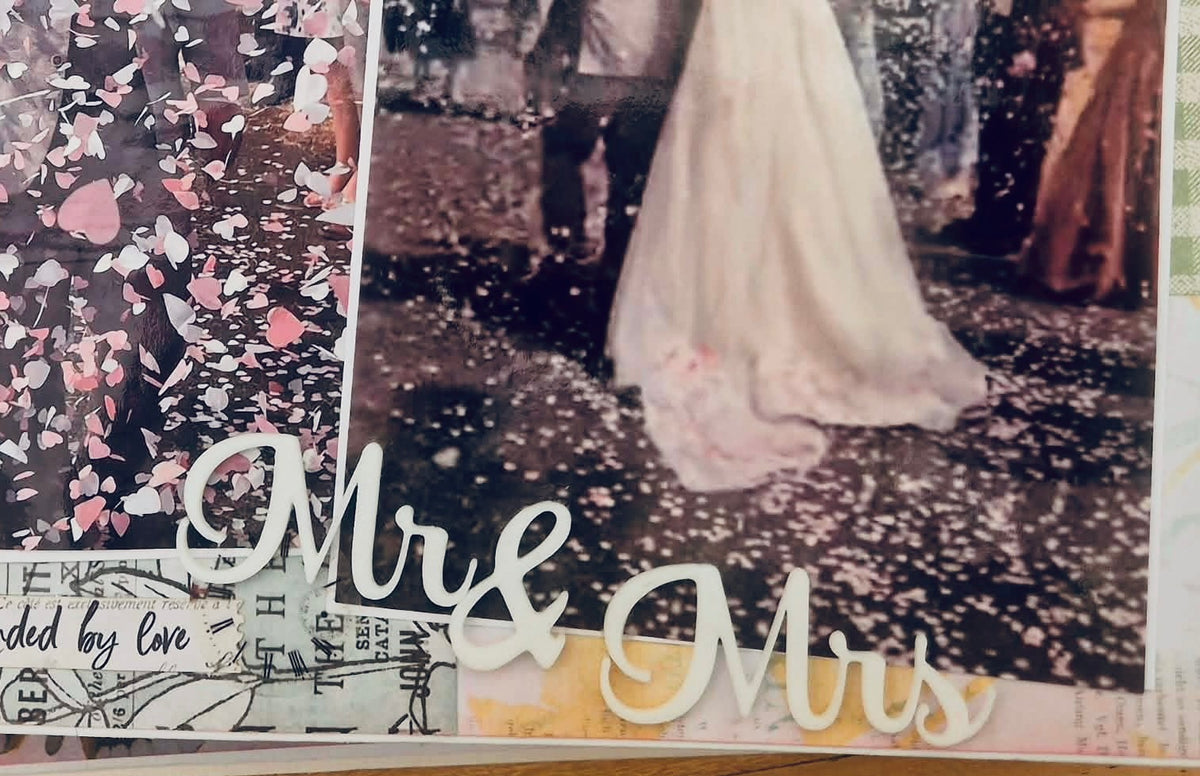 Mr & Mrs Embellishment