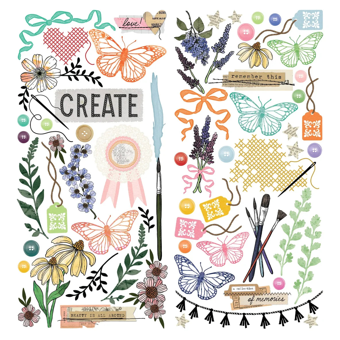 Vicki Boutin Artful Moments Memory Album Kit